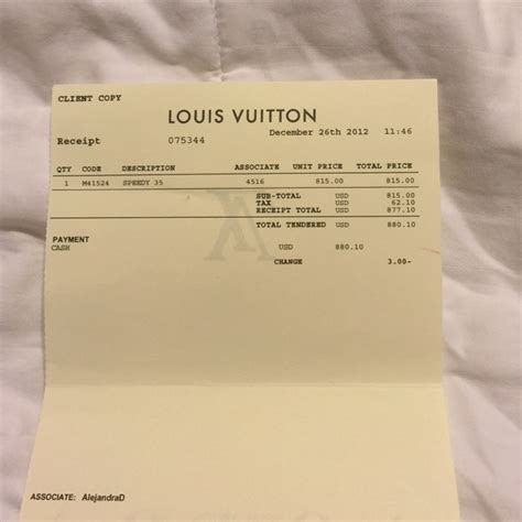 louis vuitton receipt template|Louis Vuitton wallet receipt.